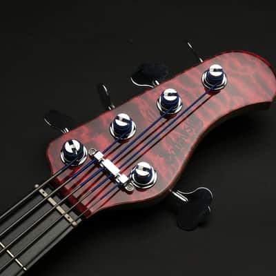 Sadowsky Vintage 5-21 Custom shop  2022 transparent red image 4