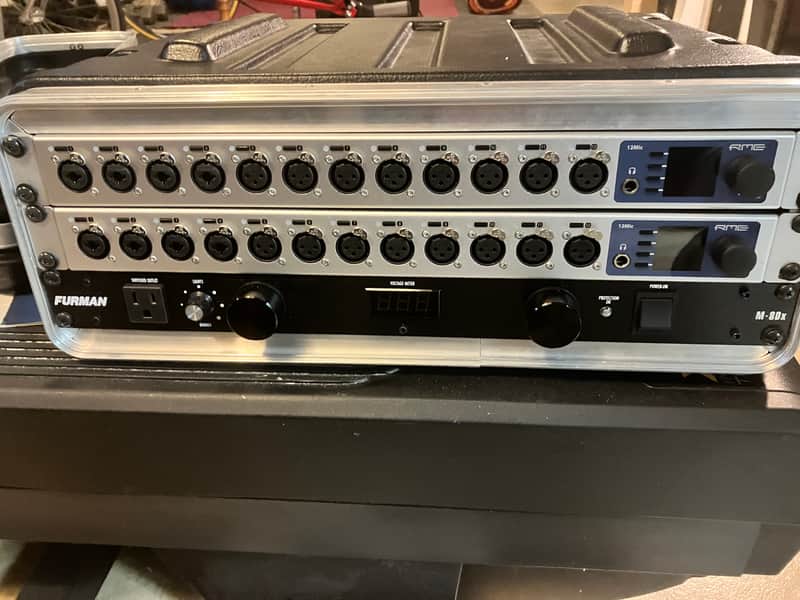 RME 12Mic 12-Channel Digitally-Controlled MADI - AVB Mic Preamp 2023 - White image 1