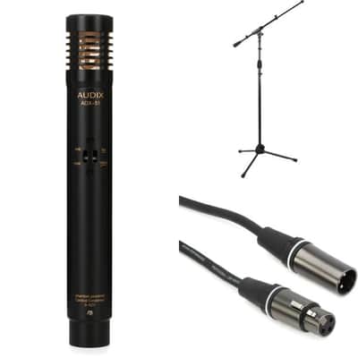 Audix ADX51 Small-diaphragm Condenser Microphone with Stand and Cable image 2