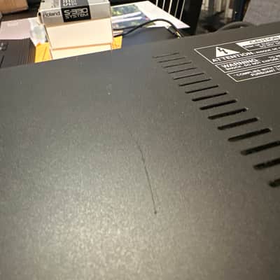 Roland S-330 Digital Sampler 1987 - 1988 - Black image 7