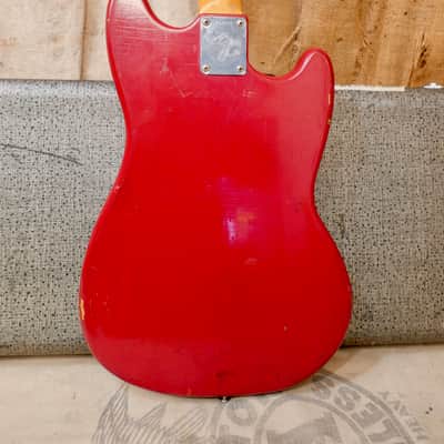 Fender Mustang Lefty 1966 - Red image 9