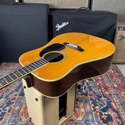 *Video* Martin D-35 Natural Dreadnought X-Braced All Solid Woods w/Hard Case - 1980 image 13