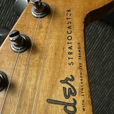 1959 Fender Stratocaster Candy Apple Red Refin Original Parts Sounds Magical image 5
