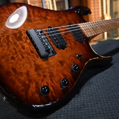 Ernie Ball Music Man JP15 - Amber Waves Quilt #0281 image 4