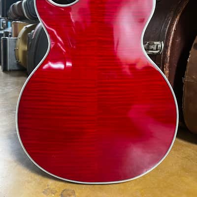 LP-Style Electric Guitar – Flamed Maple Top – Gold Hardware image 12