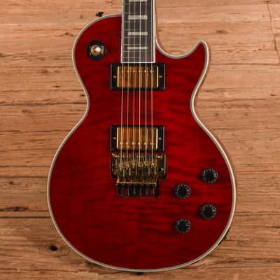 Epiphone Alex Lifeson Signature Les Paul Custom Axcess Ruby 2023 image 2