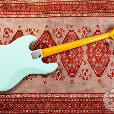 Fender CIJ JB-62 Jazz Bass – US Pickups – Flame Maple Neck image 3
