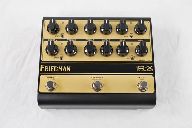 Used Friedman IR-X Dual Channel Tube Preamp Guitar Effects Pedal image 1