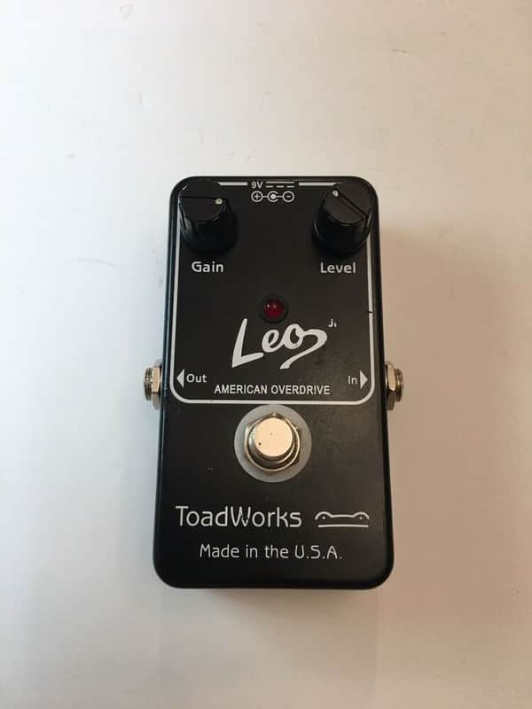 Toadworks Leo Jr. American Overdrive Distortion Guitar Effect Pedal Made In USA image 1