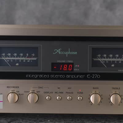 Accuphase E-270 Integrated Stereo Amplifier in Excellent Condition w/ Remote image 8