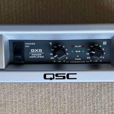 QSC GX5 2-Channel Power Amplifier - Silver image 4