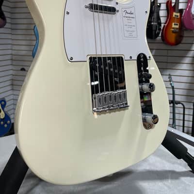 Fender Standard Telecaster Electric Guitar - Olympic White & PLEK*D #961 image 1