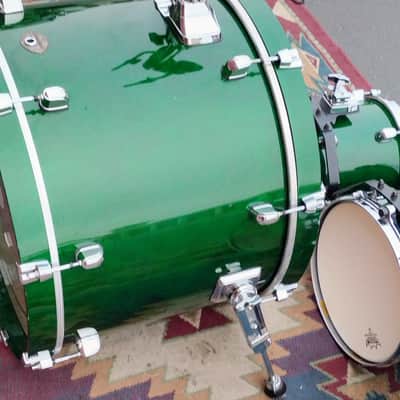 Tama Starclassic Performer MIJ Early 2000s Emerald Green BRG bass Drum Only image 5