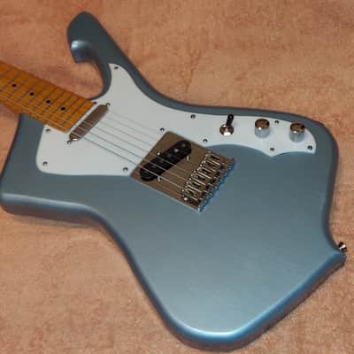 Custom Built  ICE-T Iceman + Telecaster Pontiac Blue image 5