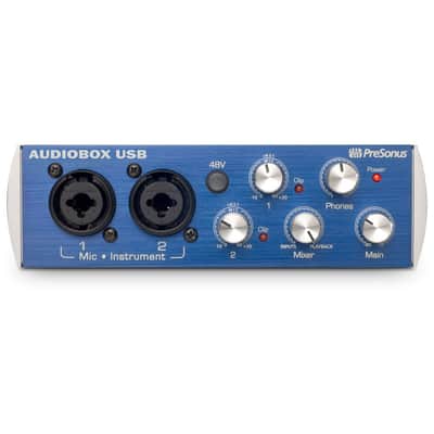 Presonus AudioBox 96 Stereo Bundle USB Hardware Software Recording Kit image 6