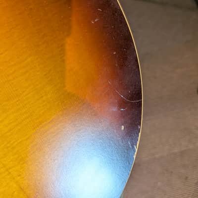 Simon & Patrick Songsmith Folk Acoustic Guitar w/Case - Sunburst (Used) image 8