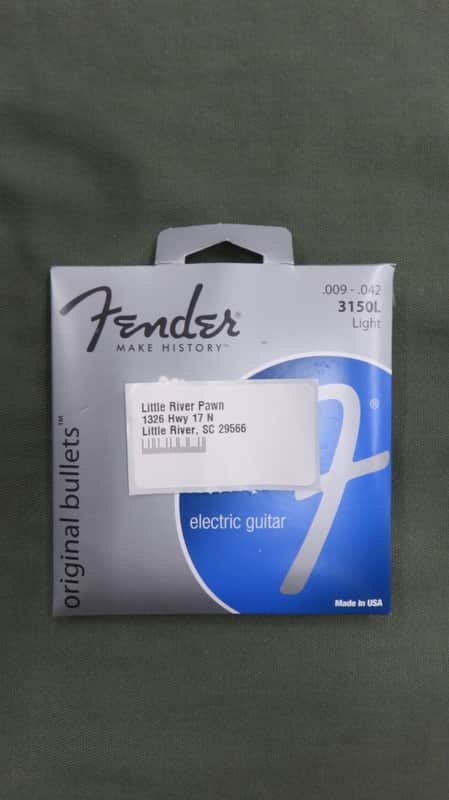 Fender Original Bullet 3150L, Pure Nickel, Gauges .009-.042 image 1