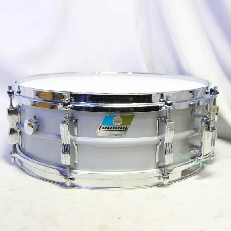 LUDWIG 80s L-404 Acrolite 14x5 Radick Acrolite Snare Drum (05/25) image 1