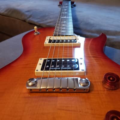 PRS 245SE | Flame Maple Sunburst top / Red body | All Gloss finish | Serial No. Q10404 | MIK image 6