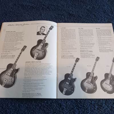 Vintage 1962 Gibson Full-Line Catalog! Rare, Original Case Candy, Paperwork! image 8
