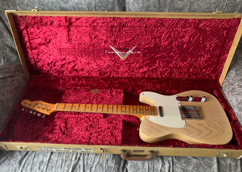 Fender Custom Shop LTD Tomatillo Telecaster Journeyman Relic Natural Blonde 2022