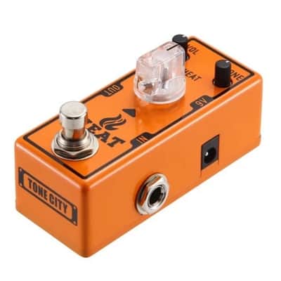Tone City Lil Heat Overdrive, HOT Overdrive Guitar Effect Pedal True Bypass image 2