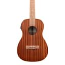 Kala KA-BE Satin Mahogany Baritone Ukulele with Pick Up and Built in Tuner