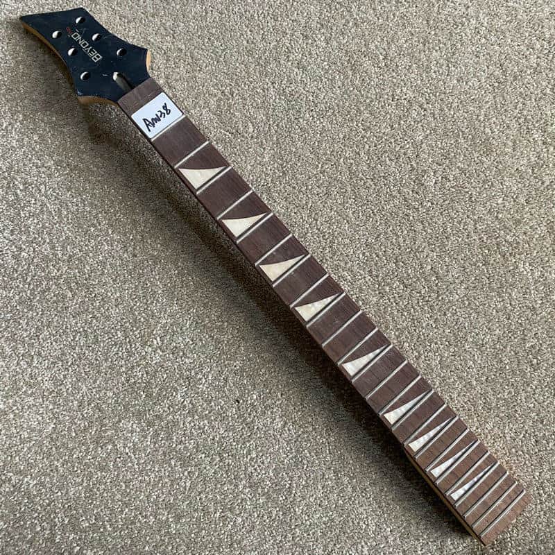 DIY Guitar Maple Wood Neck, 24 Frets Rosewood Fingerboard image 1