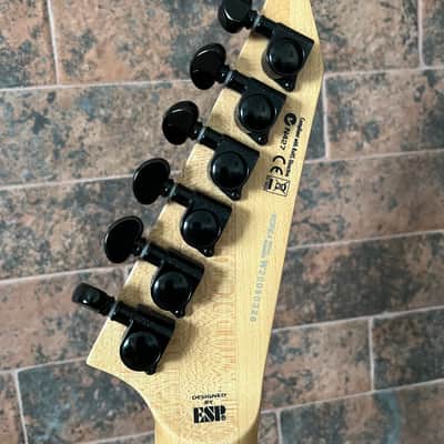 ESP LTD M-400 with EMG Pickups, Rosewood Fretboard 2017 - Black Satin image 7