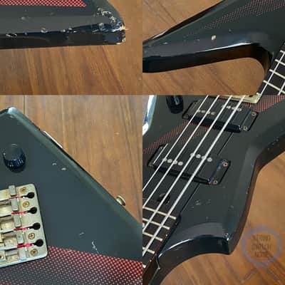 Aria Pro II, Explorer Bass, ZZB Deluxe, Black Thunderbolt, MIJ