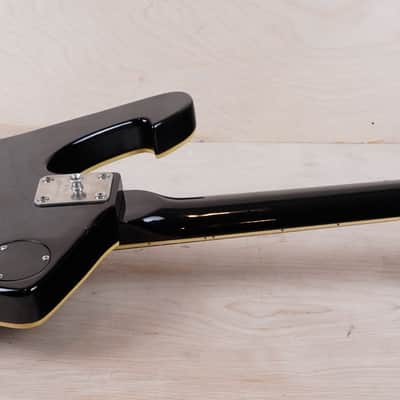 Greco Mirage M600 MIJ 1979 Black Vintage Made in Japan MIJ Fuijgen Ibanez Iceman image 10