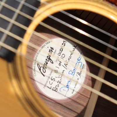 Bourgeois LC-5 Country Boy Brazilian Rosewood #1 of 10 2003 - High gloss perfectly fitted Brazilian Rosewood back and sides image 3