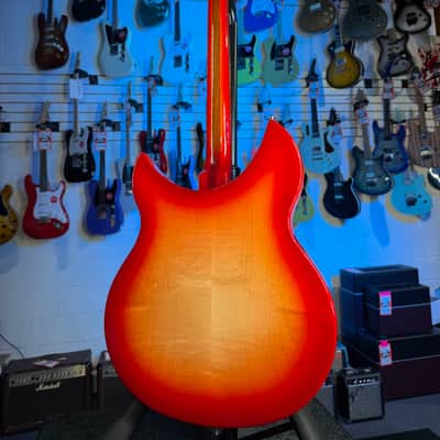 Rickenbacker 330/12 Fireglo Semi-Hollow Electric Guitar, with Ric Case, 711 image 12
