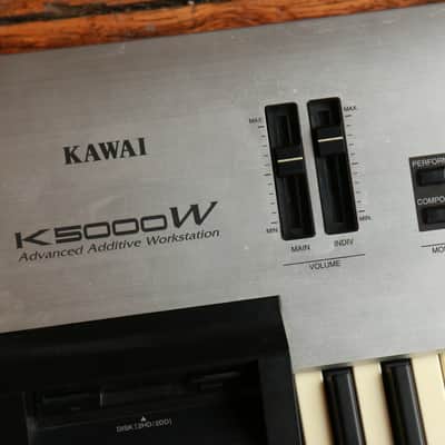 Kawai K5000W 61-Key Advanced Additive Digital Synthesizer 1996 - Silver / Black image 5