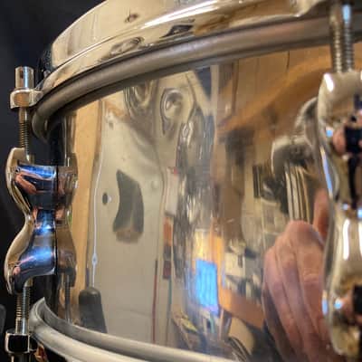 John Grey - 5x14" Autocrat Metal Snare Drum, Modified 1970's - Chrome over Steel image 9