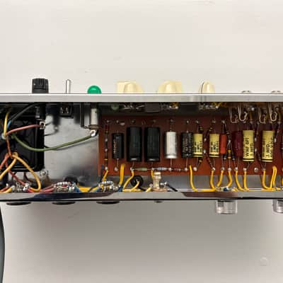 Detremolux (tweed Deluxe amp using fixed bias Tremolux circuit without tremolo). 5E3 chassis Deluxe clone. image 3
