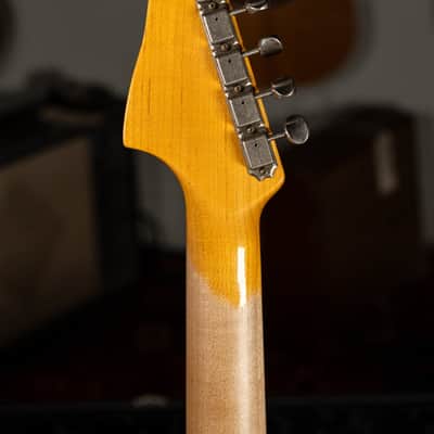 2019 Fender Custom Shop Journeyman Relic WW10 '59 Jazzmaster Fiesta Red w/OHSC image 8