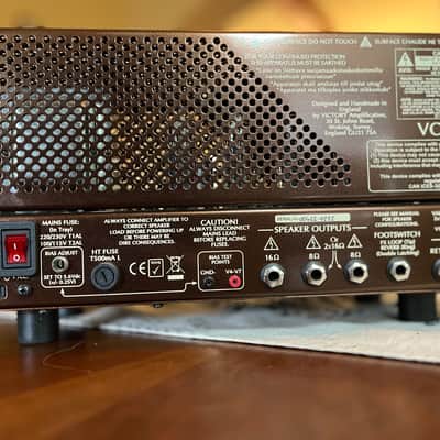 Victory Amps VC35 The Copper 35-Watt Guitar Amp Head 2019 - Present - Brown Copper image 3