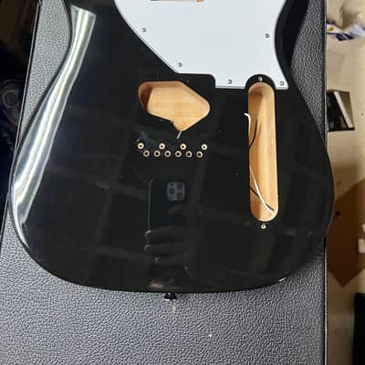Fender Telecaster SS Alder Body with Warmoth pickguard - Black image 9