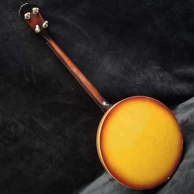 1962 Vega Wonder 4 String Banjo w/ Original Lifton Hard Shell Case image 6