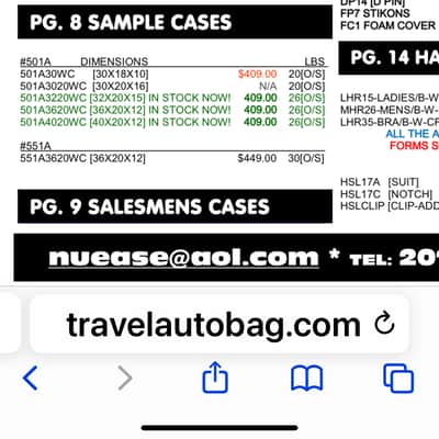 Immagine Touring Travel Auto Bag 501A3020WC - Black - 3