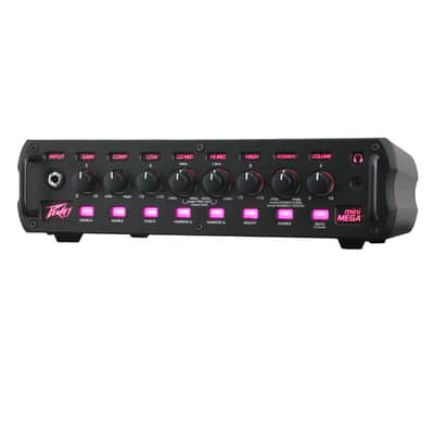 Peavey MiniMEGA 1000W Lightweight Bass Head 2020's - Black image 3