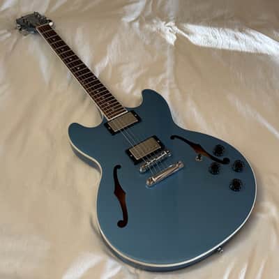 2015 Gibson Midtown Standard - Pelham Blue Metallic - Les Paul / ES-335 Hybrid - Free Pro Setup image 14