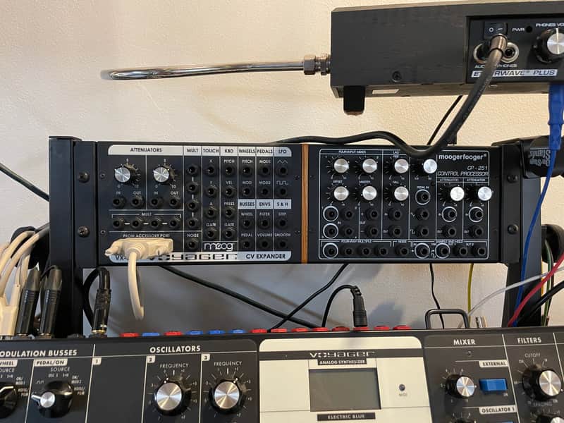 Moog Moogerfooger CP-251 and VX-351 Racked w/Extra RM-Kit002 Rack NIB image 1