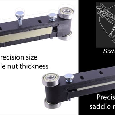 Saddle and Nut Height & Thickness Sander 84mm Made in the USA image 4