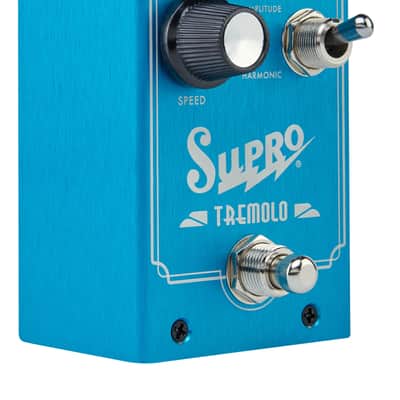 Supro 1310 Analog Harmonic Tremolo Effects Pedal image 2