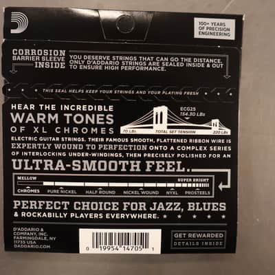 D'addario ECG-25 Chromes Lite 12-55 image 2
