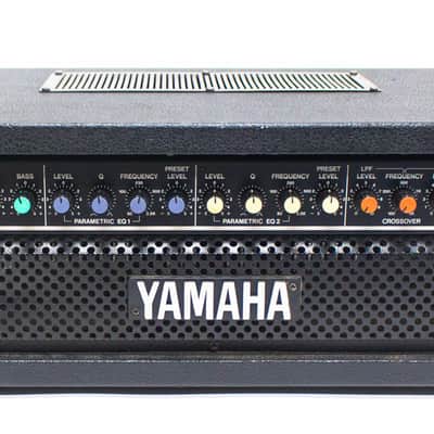 Yamaha B100 III Bass Amplifier Head with Footswitch and Amp | Reverb