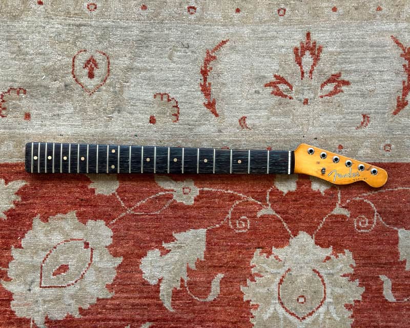 Fender 1959 Esquire Neck - Rosewood Slab Fingerboard w/ Original String Tree image 1