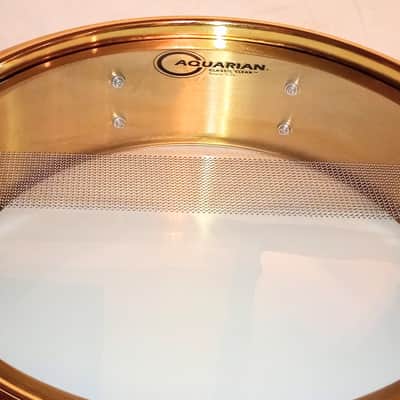 UNMARKED BRASS PICCOLO SNARE DRUM 13"/8L- FREE SHIP TO C-USA! image 13